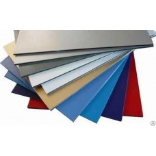 Алюмінієві композитні панелі кольорові товщина 3мм розмір листа 1250х5600мм