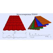 Металочерепиця Техно