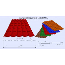 Металочерепиця Оптима