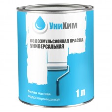 Універсальна водоемульсійна фарба Уніхім (1 л)