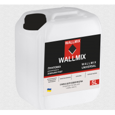 Грунтовка для внутрішніх та зовнішніх робіт WALLMIX UNIVERSAL 5 L