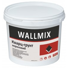 Грунтовка адгезійна Кварц-грунт акриловий WALLMIX 10L