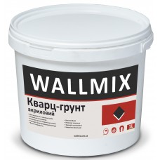 Грунтовка адгезійна Кварц-грунт акриловий WALLMIX 1L